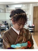成人式 hair set