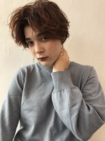 ホロ(hollo)&nbsp;マッシュショートパーマプードルパーマ