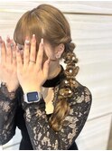 《Kurea》サイド編みおろし/ヘアセット/大宮