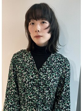 ファースト 仙台店(first) 【スタイリスト松根】ウルフレイヤーカット ピンクブラウン