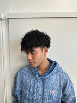 メンズサロン キング 高槻店(Men’s salon K!ng)&nbsp;波巻きツイストスパイラルパーマ/フェザーパーマ/眉毛/メンズ