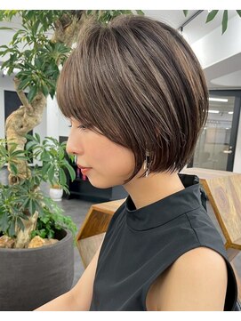 ジルブラン 京都(JIL BLAN) ハイライトバレイヤージュダブルカラーケアブリーチ20代30代