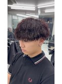 波巻きパーマ/スパイラル/ツイスパ/メンズサロン/メンズ/波巻き