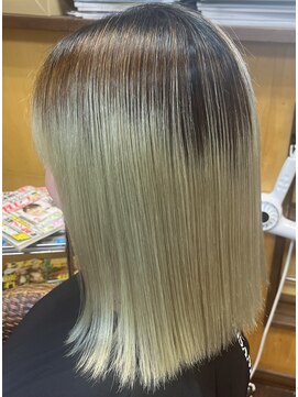 髪質改善ストレート