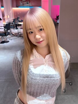 ダズリングディア(Dazzling Deer) ロング/ミルクティベージュ