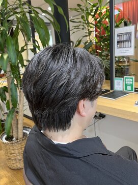 チャンピオン 毛流れ、ニュアンスパーマ