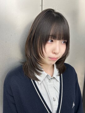 ビューナゴヤ 名駅(VIEW NAGOYA) レイヤーカット/似合わせカット/前髪カット/ミディアムレイヤー