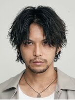 フィフス(fifth) メンズセンターパートツイストスパイラルパーマ原宿fifth縦落ち