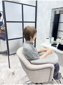 白髪ぼかし/脱白髪染め/脱白髪染めハイライト/透明感