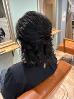 ルポヘアー(Repos Hair)&nbsp;波巻きハーフアップ