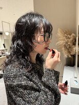 ノラギンザユー(NORA GINZA/U)&nbsp;ウルフウフルカットレイヤーカットパーマ