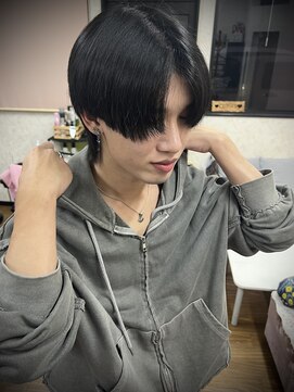 ヘアショップ ホップエム(HAIR SHOP HOP M) センターパート