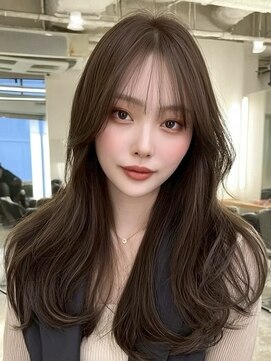 ノイズオオサカ 天王寺店(NOISM OSAKA) 韓国風レイヤーカット/ロングレイヤー/ハッシュカット/10代20代