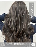 アイリス(IRIS) 【カットカラーハイライトtr】気軽におしゃれにカッコよく!