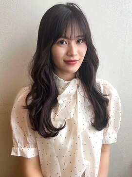 アモレット(amoretto) ダークブラウン 髪質改善 艶髪 20代 韓国ヘア レイヤー