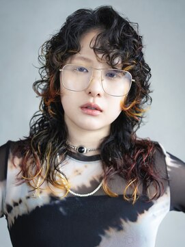シオン(shion) デザインカラーパーマ_F1714
