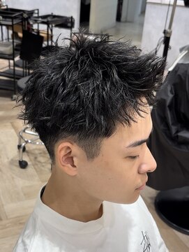 レイズ 名古屋駅(RAYS) 【スパイキーラフパーマ】【ツイストパーマ】T