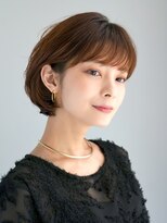 インセプション 銀座(INCEPTION)&nbsp;丸みショート・ボブ/丸顔/前髪あり/絶壁解消/40代/30代/長め