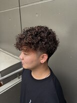 プランツヘアー&nbsp;10代.20代メンズ　スペインプードルパーマ