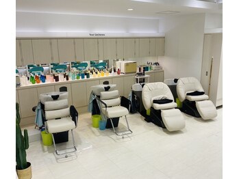 ユア レッシュブ ゆりのき店(Your Lecheveu)の写真/夢シャンプー台を導入しました！癒されるヘッドスパを是非体感してください♪♪