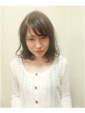 ラウンジ モリオ イケブクロ(Lounge MORIO Ikebukuro) 【morio池袋】シースルーバングレイヤーボブ