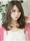 細かなディテールが映える ゆる可愛ナチュラル巻き