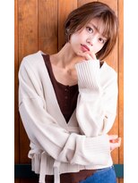 オリーブフォーヘアー(olive For hair) 【池袋】olive 大人ナチュラルショート×ワンサイドショート