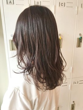 シファ(sifa) ピンクブラウンxレイヤーミディ