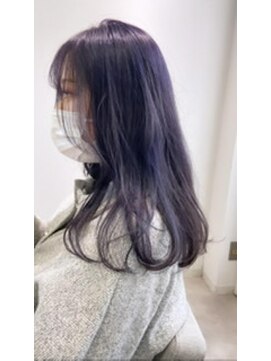 ヨーク(YOKE) 【YOKE】ブルーラベンダーケアブリーチあり