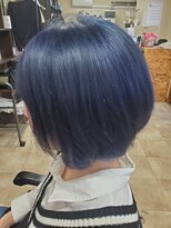 ヘアーワークス 幻華 ブルーカラー