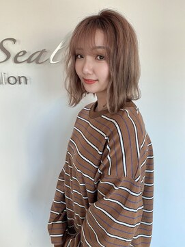 ゼ シール(Ze seal) コーラルピンクカラー