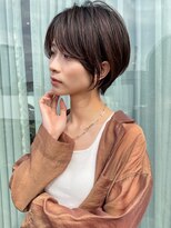 アヴァロン(AVALON) 絶壁解消/ひし形/前下がり/大人ショートボブ/30代/40代★猪狩★