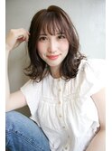【U-tract 】 切りっぱなしボブ ウェーブ スタイル