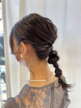 ペイジバイネオリーブ 吉祥寺店(Paige by Neolive) インナーが見える結婚式などにピッタリ！お出かけヘア