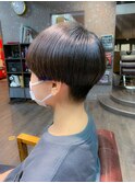 切りっぱなしハンサムショートマッシュ◎10代20代30代40代