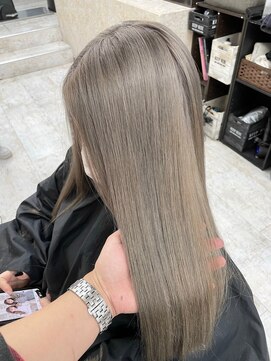 スキル 水戸(SKILL) グレージュカラー 髪質改善