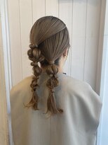 ペイジバイネオリーブ 吉祥寺店(Paige by Neolive)&nbsp;アンニュイなツインあみおろしアレンジ