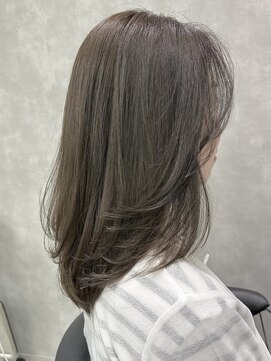 シティ(CITY) シアーグレージュカラー×レイヤーカット　【CHICA】