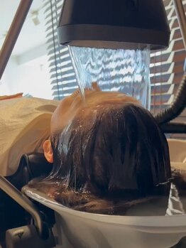 コルア(corua)の写真/最旬トレンドの頭浸浴を導入◎貸切の空間で贅沢な癒し時間をお過ごし下さい…ヘッドスパで頭皮から健やかに