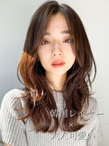 スタートウキョウ 渋谷(STAR TOKYO)&nbsp;【艶感★シースルーバング】韓国ヘア20代30代ウェーブ巻き髪