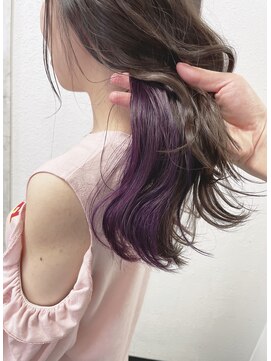 ジェナ(Jena) インナーカラーもハイライトカラーにも◎ライラックパープル