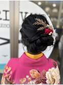 卒業式ヘアセット
