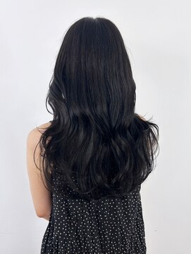 アイティーバイアルバム 松戸店(IT by ALBUM) 秋色透明感カラーオリーブカラーウェーブパーマ_ba523631