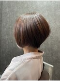 大人ショートボブ