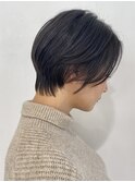 首が綺麗に見えるショート