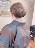 和洋融合ヘアーセット