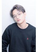 ≪chan.≫メンズカット刈り上げツーブロックブリーチカラー