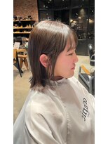 オーガニック アトリエ 大宮(organic+atelier)&nbsp;20代30代40代髪質改善カラーアッシュベージュ艶感ストレート