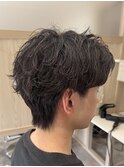 アップバングパーマ/フェザーパーマ/ダウンパーマ/短髪パーマ