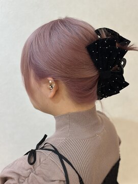 ヘアーサロン リアン 熊谷2号店(hair salon Rien) ペールピンク!
